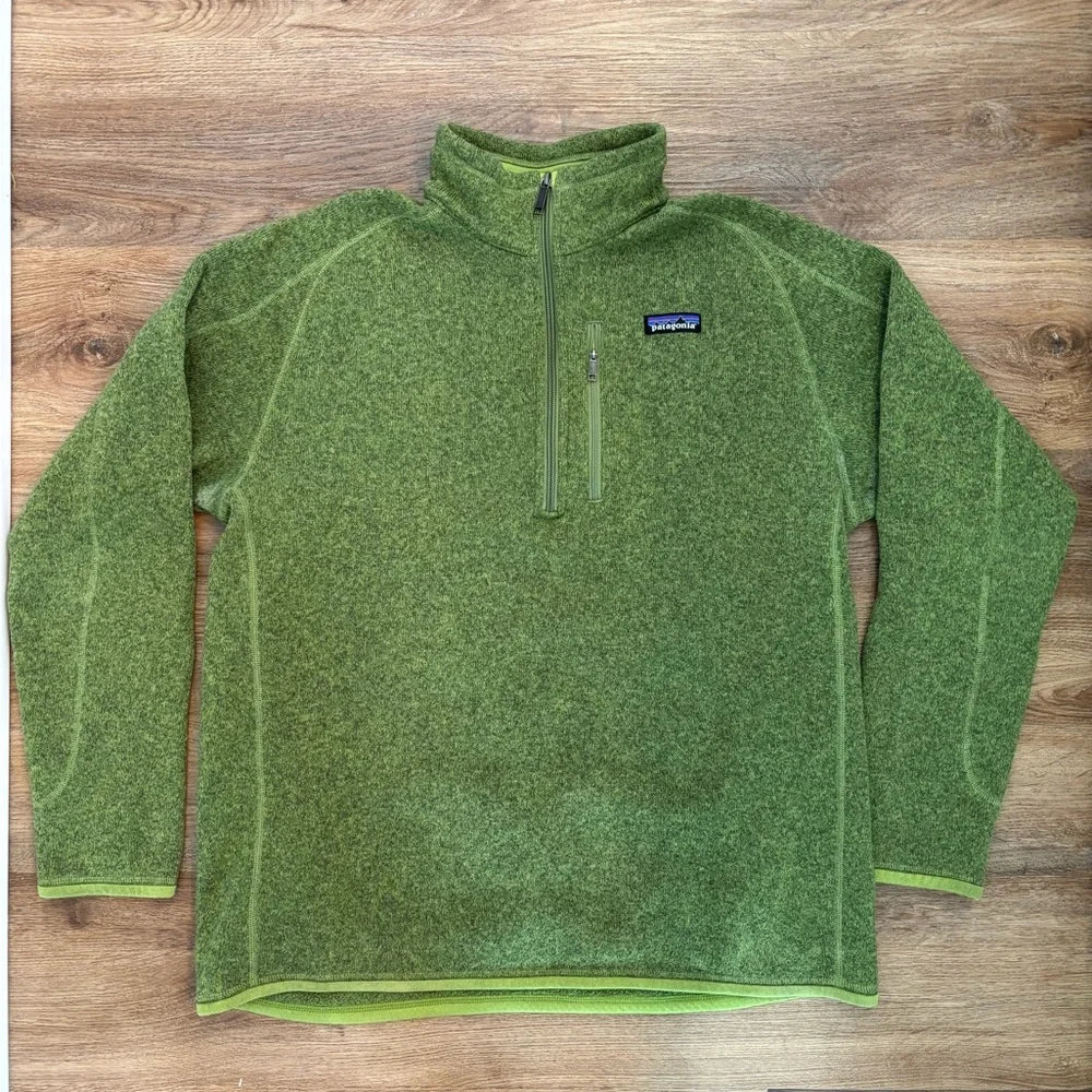 Men’s Patagonia Better Sweater, Green (Large) - Picture 1 of 6